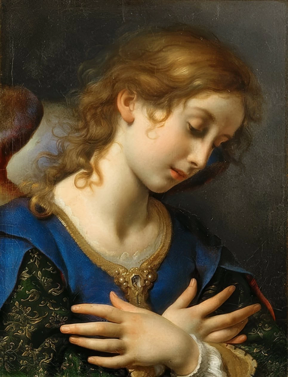 Angelo annunciante - Louvre, Parigi